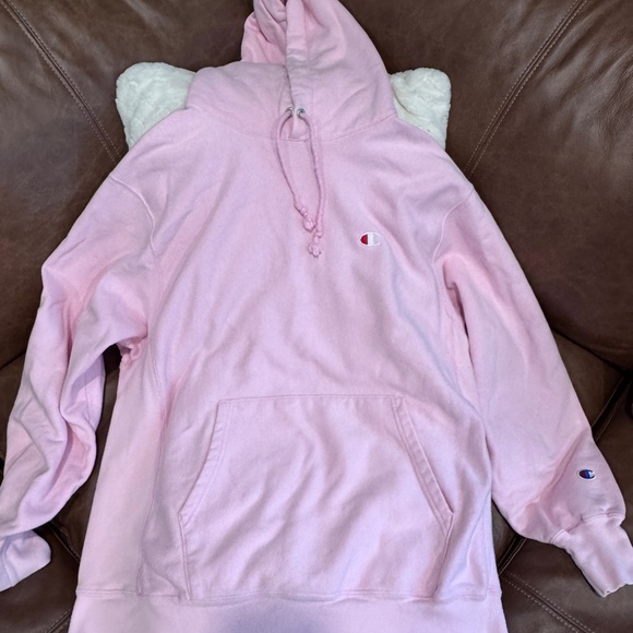 Champion Reverse Weave Sweatshirt Candy Pink Men's Size Large - Picture 1 of 8
